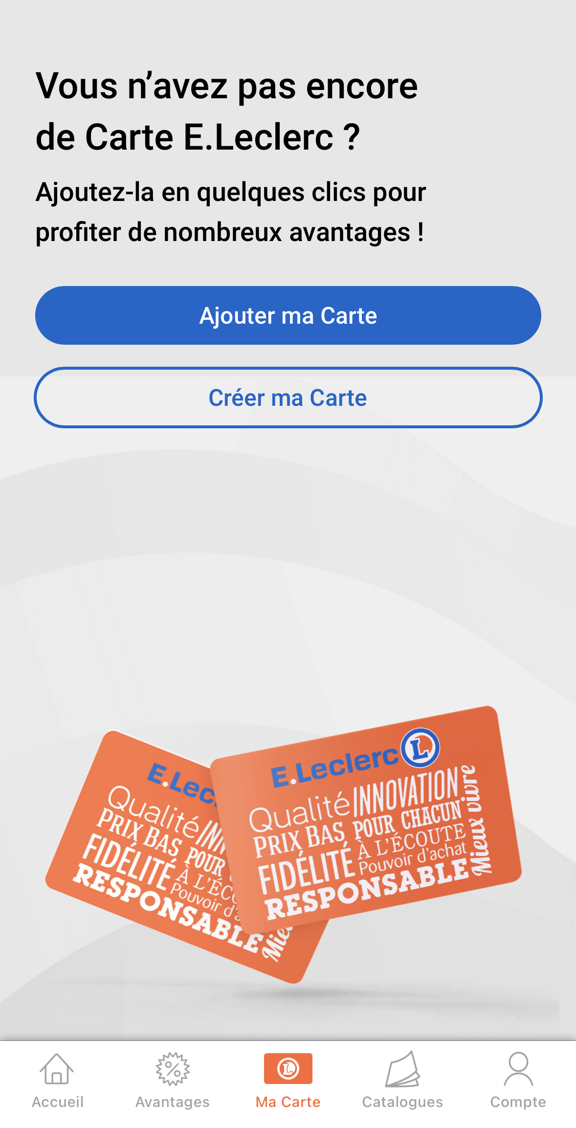 comment récupérer mon numéro de carte leclerc
